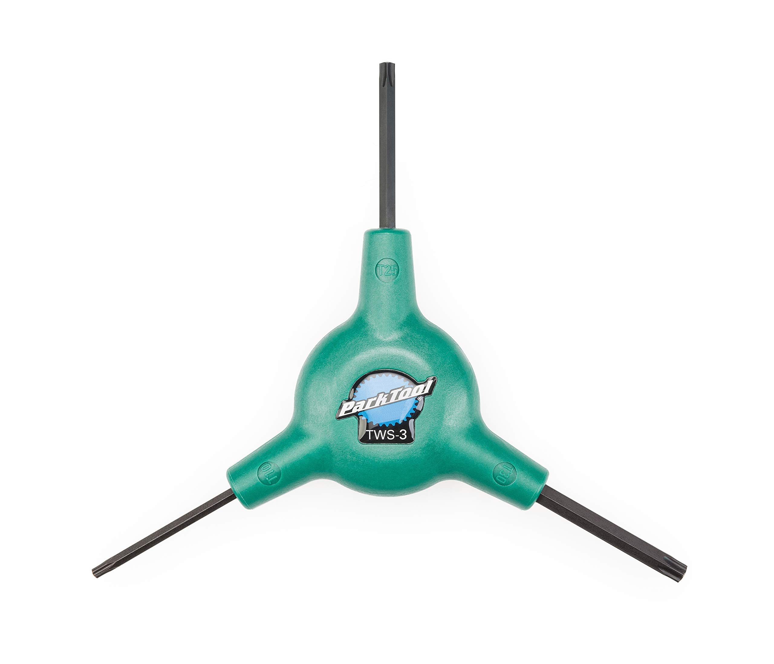 Park Tool TWS-3 Torx Compatible Three-Way Wrench Tool,Blue