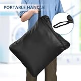 OTraki 2 Packs Wet Bags Waterproof Travel Laundry Bag 20 x 24 inch view 8