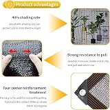 Storystore 40% Shade Cloth Greenhouse Shade Net 4m x 2m with Grommets view 4