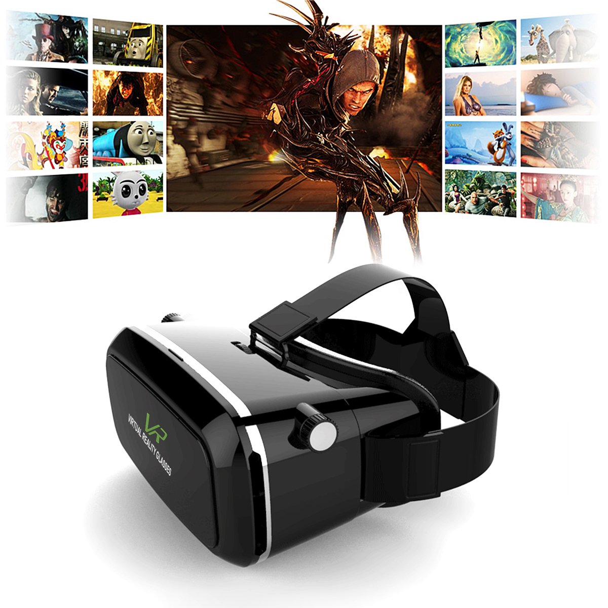 XCSOURCE 3D VR Casque Lunettes Réalité Virtuelle Gamepad Video VR Box Google Carton Bluetooth AC304