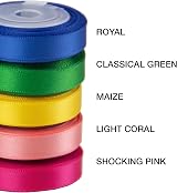 VATIN Double Faced Ribbon Set 10 Colors 10mm x 4.5m Each 45m view 3