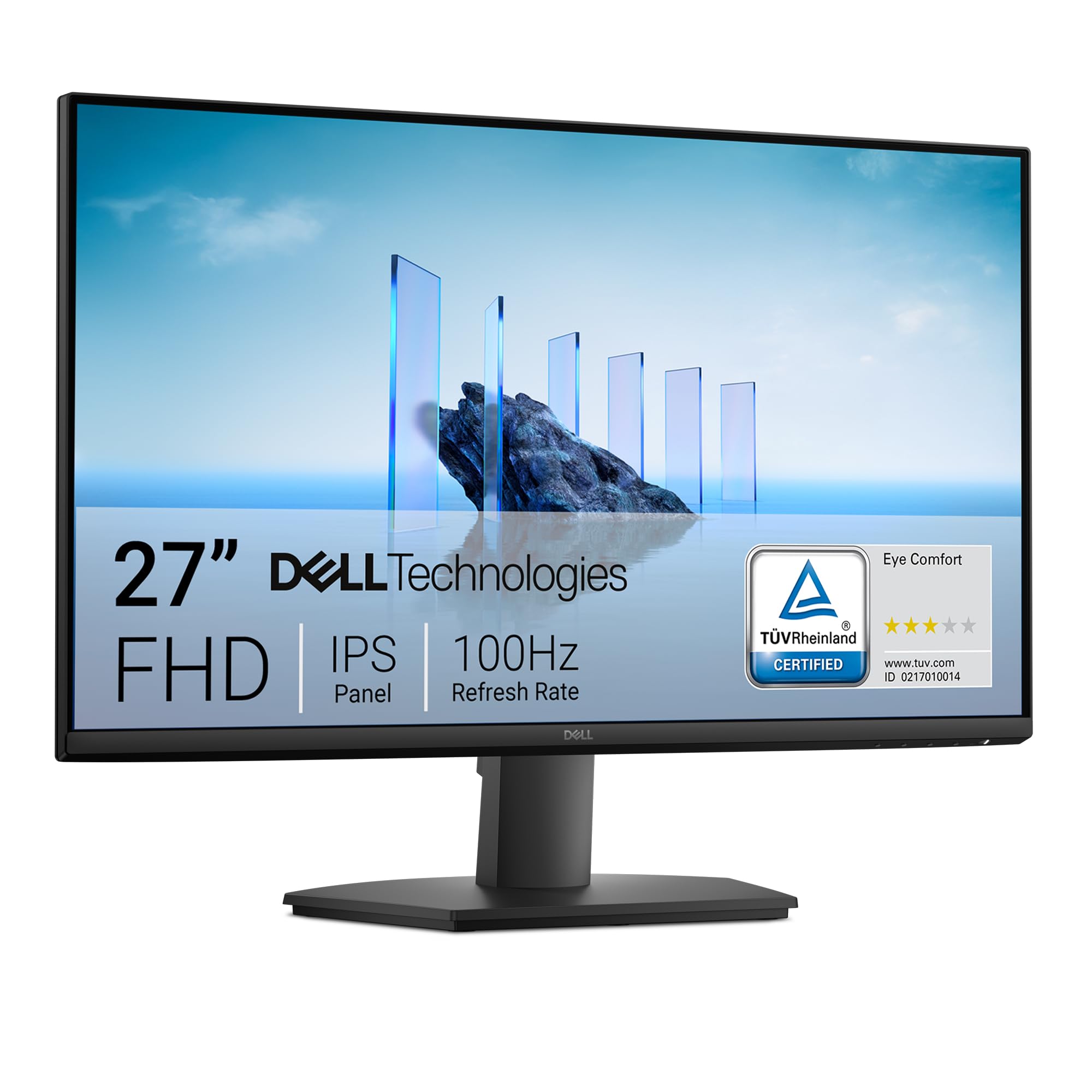 Dell 27 Monitor - Se2725Hm, Full Hd (1920X1080), 100Hz, Ips, 5Ms, Vesa (100X100Mm), Hdmi, Vga, 3 Year Warranty, Black