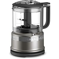 KitchenAid 3.5 Cup Food Chopper, Cocoa Silver