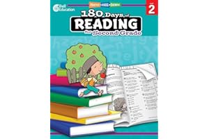 180 Days of Reading: Grade 2 - Daily Reading Workbook for Classroom and Home, Reading Comprehension and Phonics Practice, School Level Activities Created by Teachers to Master Challenging Concepts
