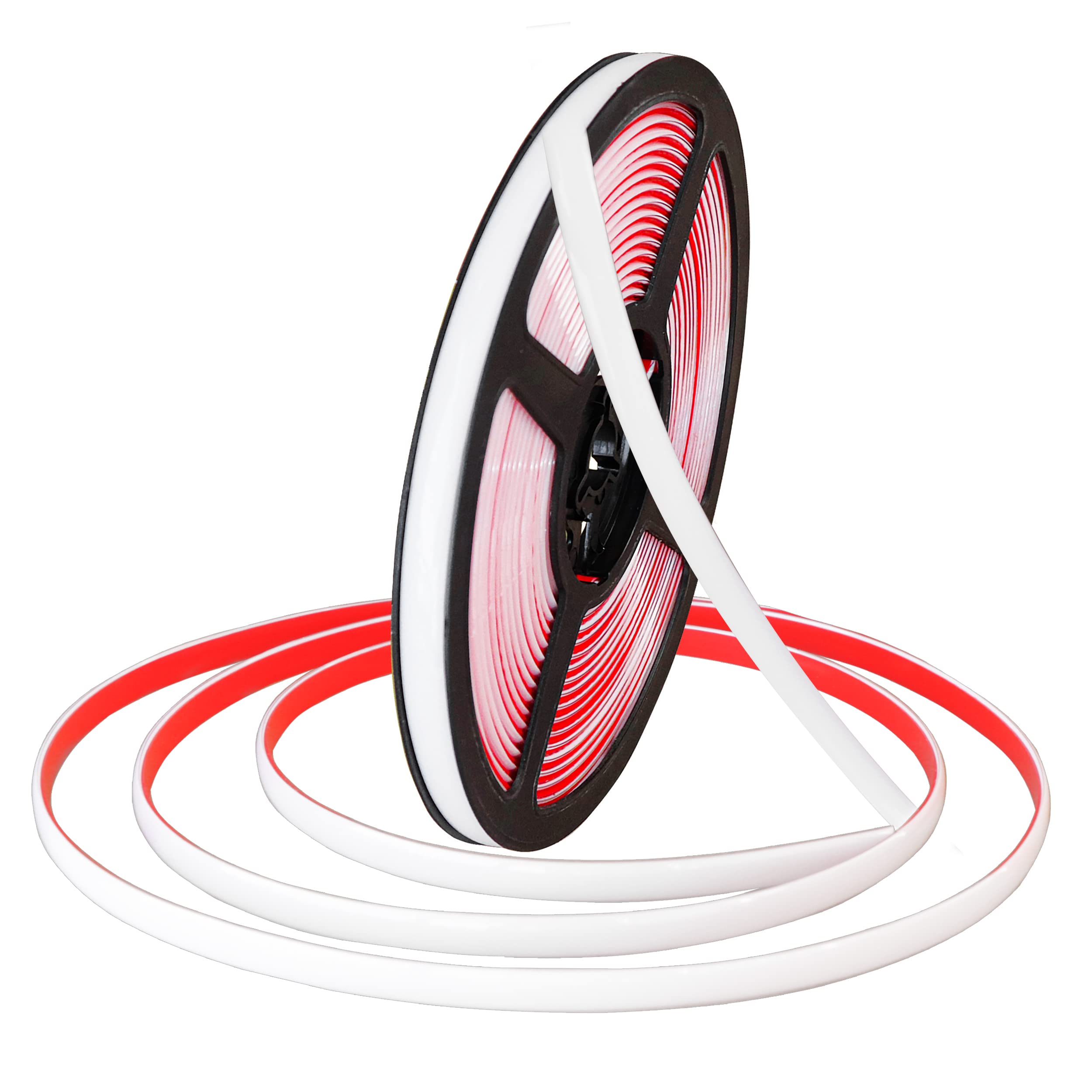 Soyizom Decorative Tape Ceramic Gaps Tile Edges Tape Caulk Strip for Stove, Sink, Toilet, Tile Edge, Wall Corner,Baseboard,Floor(White,8mm W x 600mm long)