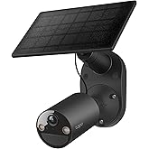 Tapo SolarCam C403 Kit, Outdoor Battery Camera w/Solar Panel, Wireless, 1080P, Free Person Detection, SD/Cloud Storage, Color