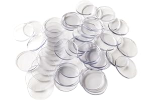 YH POKER Yuanhe Clear Acrylic Poker Chip Spacers,50pcs/100pcs/200pcs