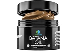ECCO PURE Premium Raw Batana Oil – Pure & Unrefined - Advanced Hair Regrowth & Scalp Therapy Device - Supports Fuller, Healthier Hair & Skin - For Men & Women, 2 OZ