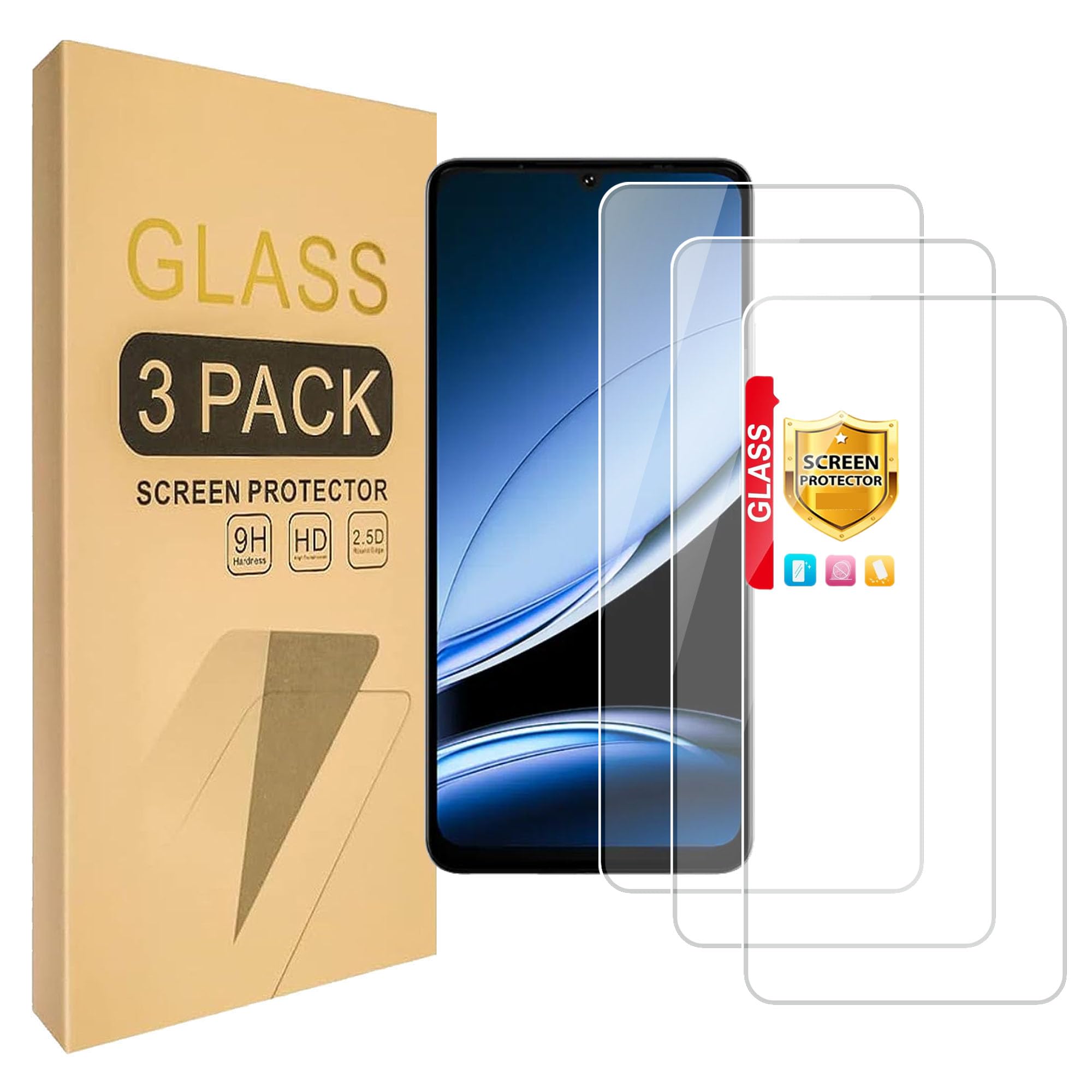 Lucyliy (3 Pack) Compatible with Doogee Note 59 Pro