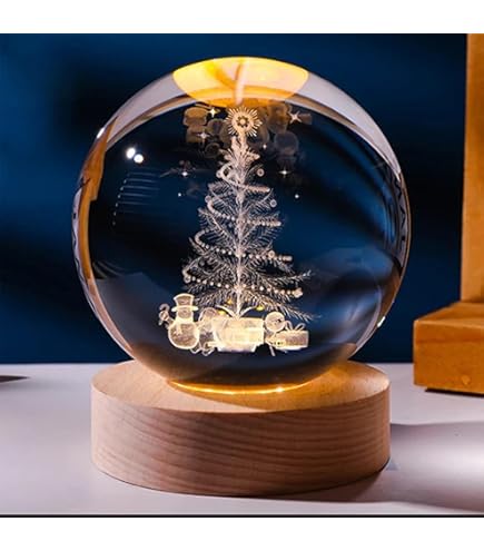 VOKOZK AstroSphere Lamp, 2.4in Galaxy Crystal Ball Night Light