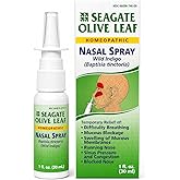 Seagate Products Homeopathic Olive Leaf Nasal Spray (Pack of 1) 1 Ounce