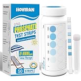 Phosphate Test Kit, Pool Phosphate Test Kit, 50 ct with Colorimetric Tube | Phosphate Test Strips for Hot Tub and Swimming Pool, Quick &amp; Reliable Water Testing