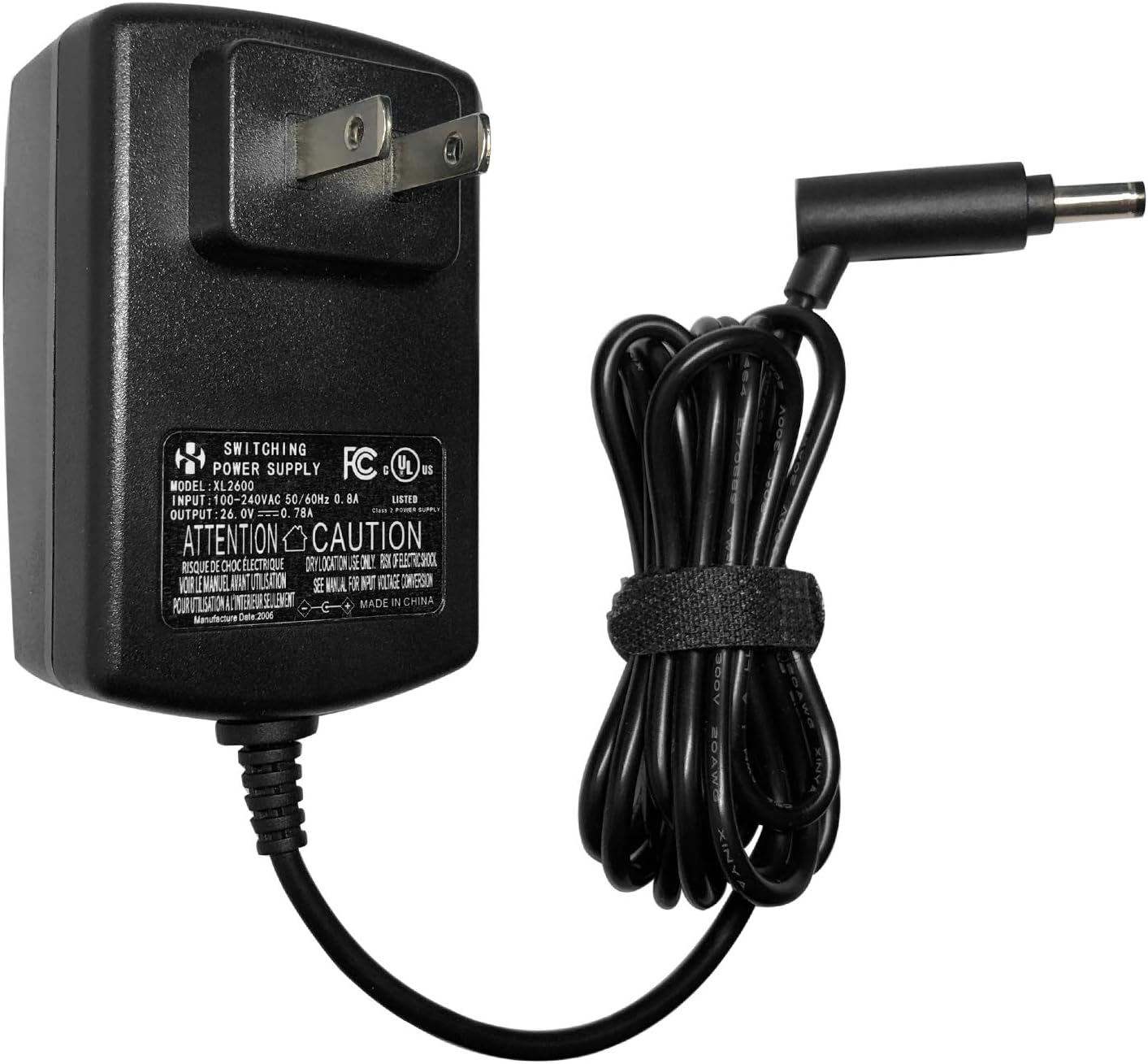 26V 0.78A AC DC Adapter, 26V Charger Compatible with Dyson