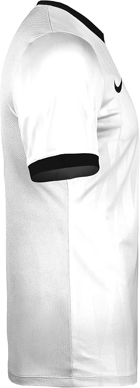 Dri-Fit Challenge VI Maillot De Foot À Manches Courtes pour Hommes, White/Black/Black, HV8141-101, M