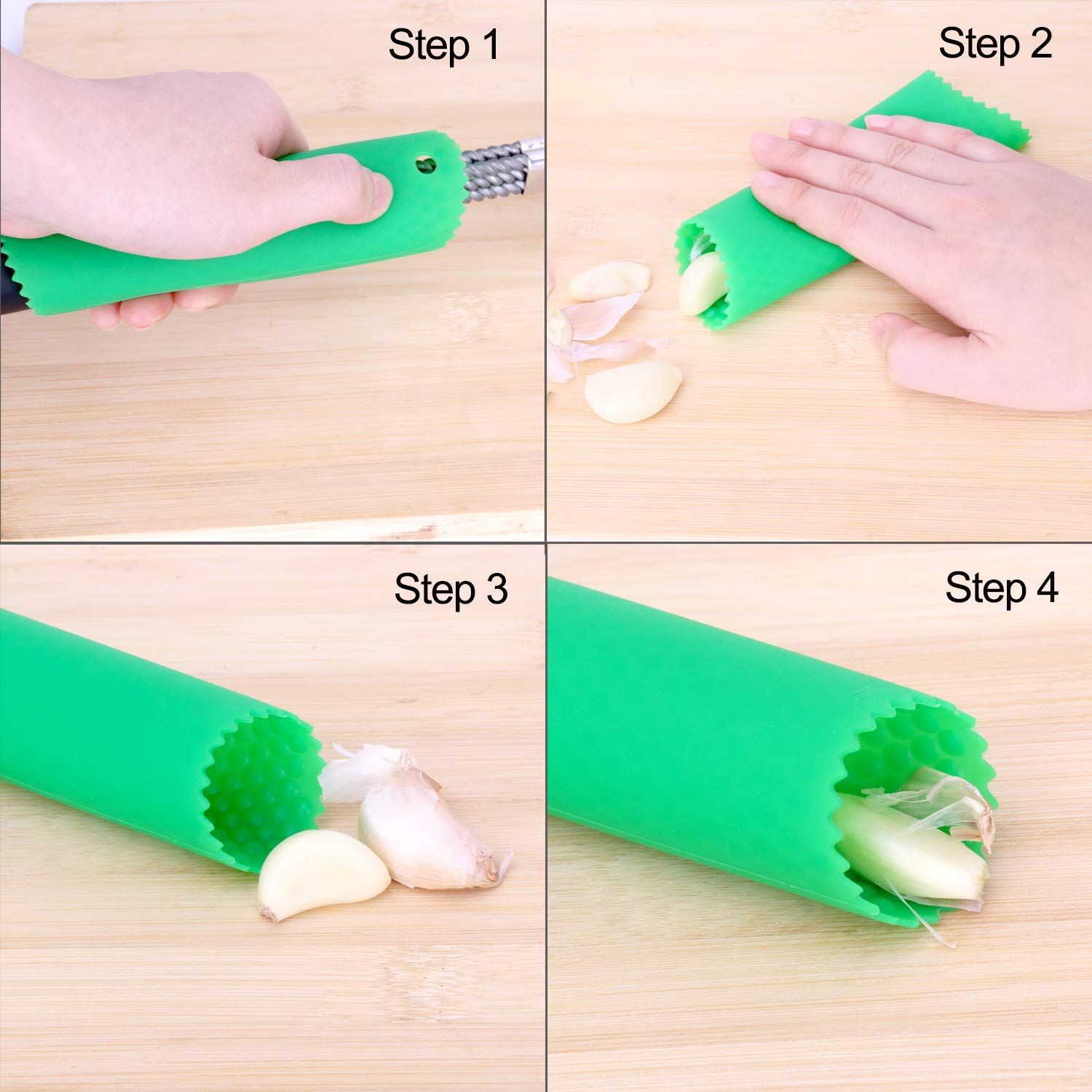 Garlic Chopper Roller Peeler Mincer Slicer Garlic Press Kitchen Tool