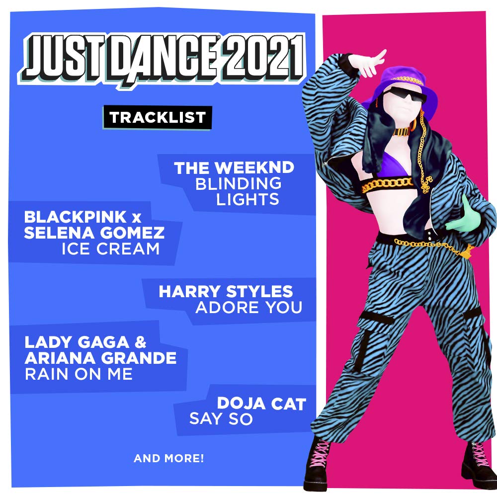 Just Dance 2021 Xbox Series X|S, Xbox One Just Dance 2021 Xbox Series X|S, Xbox One Xbox One PlayStation 4 PlayStation 5 Nintendo Switch