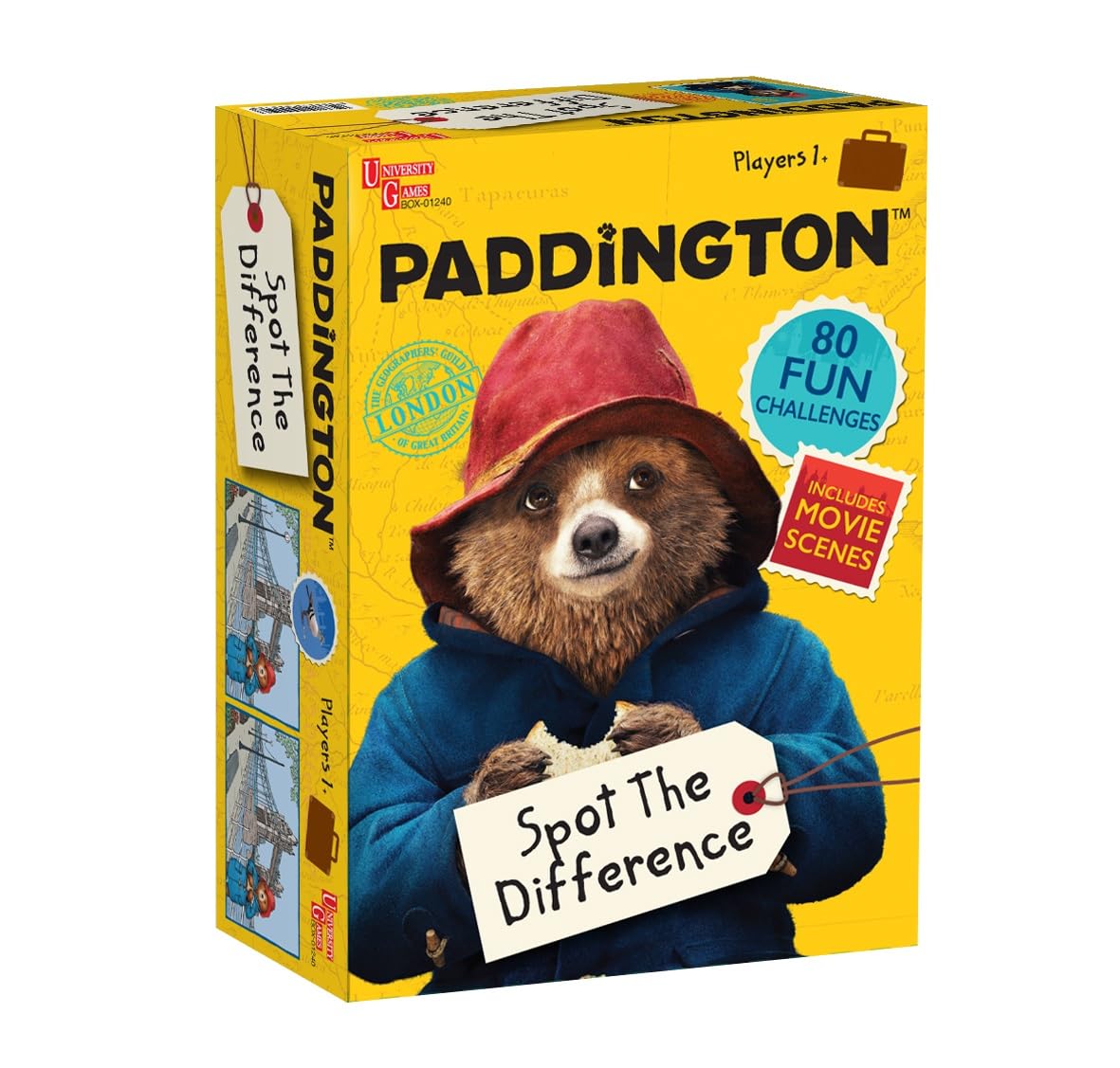 Paddington Bear BOX-01240 Spot The Difference Game