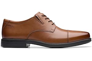 Clarks Mens Cosgrove Cap Oxford