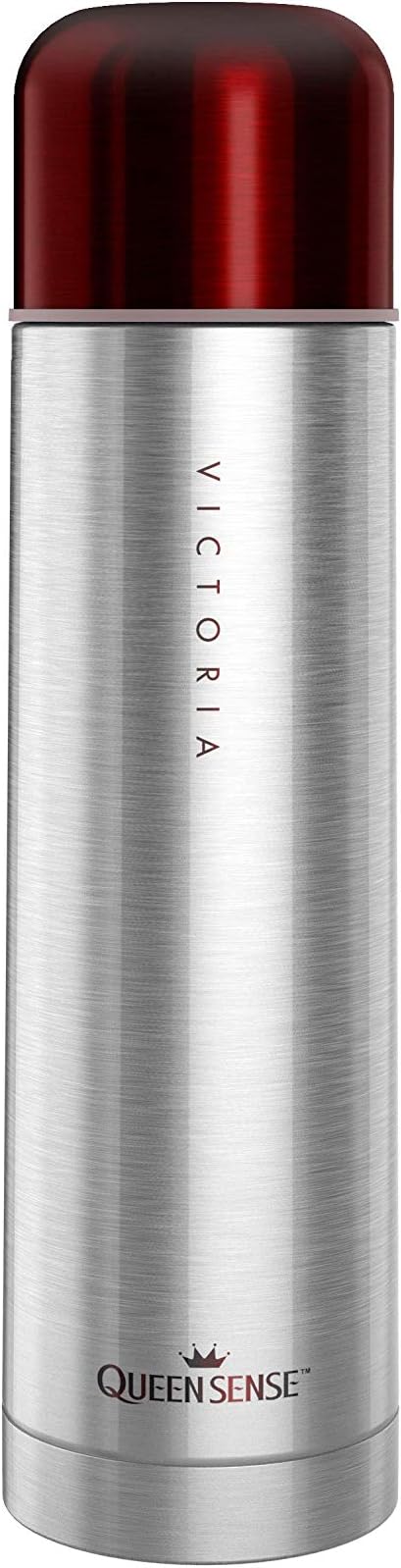 Portable Stainless Steel Vacuum Flask 16.9oz Thermos Double Wall Unbreakable Coffee Cup Travel Water Bottle to Keep Drinks Warm and Cold, BPA Free, Leak Proof, Outdoor Sports, Hiking and Camping.