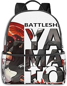 Yamato Kancolle Kantai Collection Battleship Graphic Student School Bag School Cycling Leisure Travel Camping Outdoor Backpack