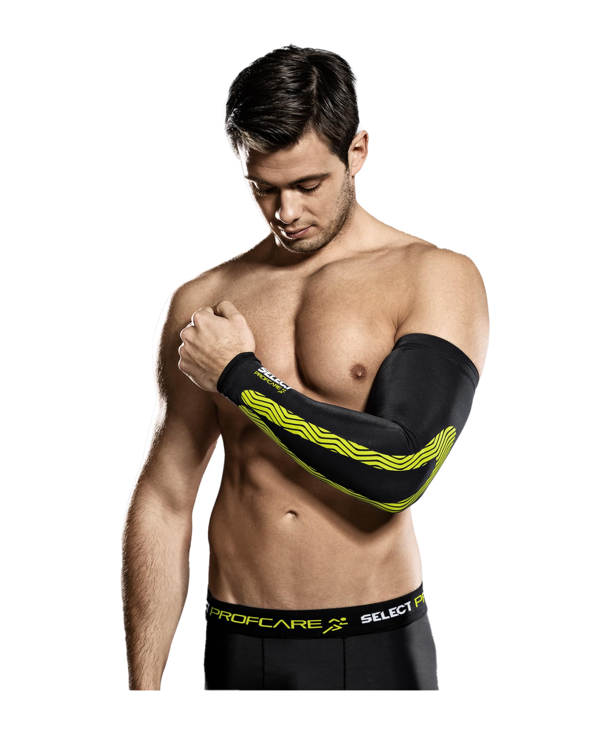 Artze Wall Art Derbystar Unisex Adult Compression arm support-5661003111 Compression Arm Support - black, L