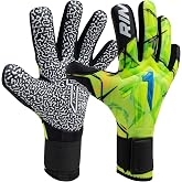 Rinat Aries-X Prime Soccer Goalkeeper Gloves &ndash; Super Softy XP Latex | Negative Cut | Breathable &amp; Flexible | Strapless Fit | Pro-Level Durability