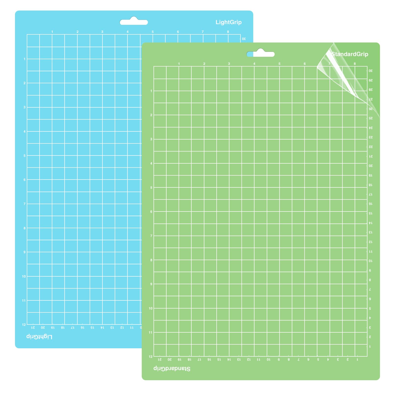 Photo 1 of WISYOK 12x8.5 Inch Cutting Mats for Cricut Joy Xtra, 2-Pack Reusable Adhesive Mats (Standard, Light Grip) for Crafts, Quilting, Sewing