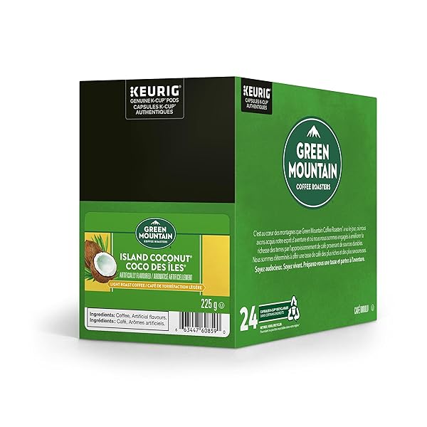 GREEN MOUNTAIN COFFEE ISLAND COCONUT K-CUPS 24 COUNT