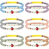 Landical 12 or 24 Pcs Teacher Appreciation Gift Bracelet Valentines Women Teacher Bracelet from Student Birthday(12 Pcs)