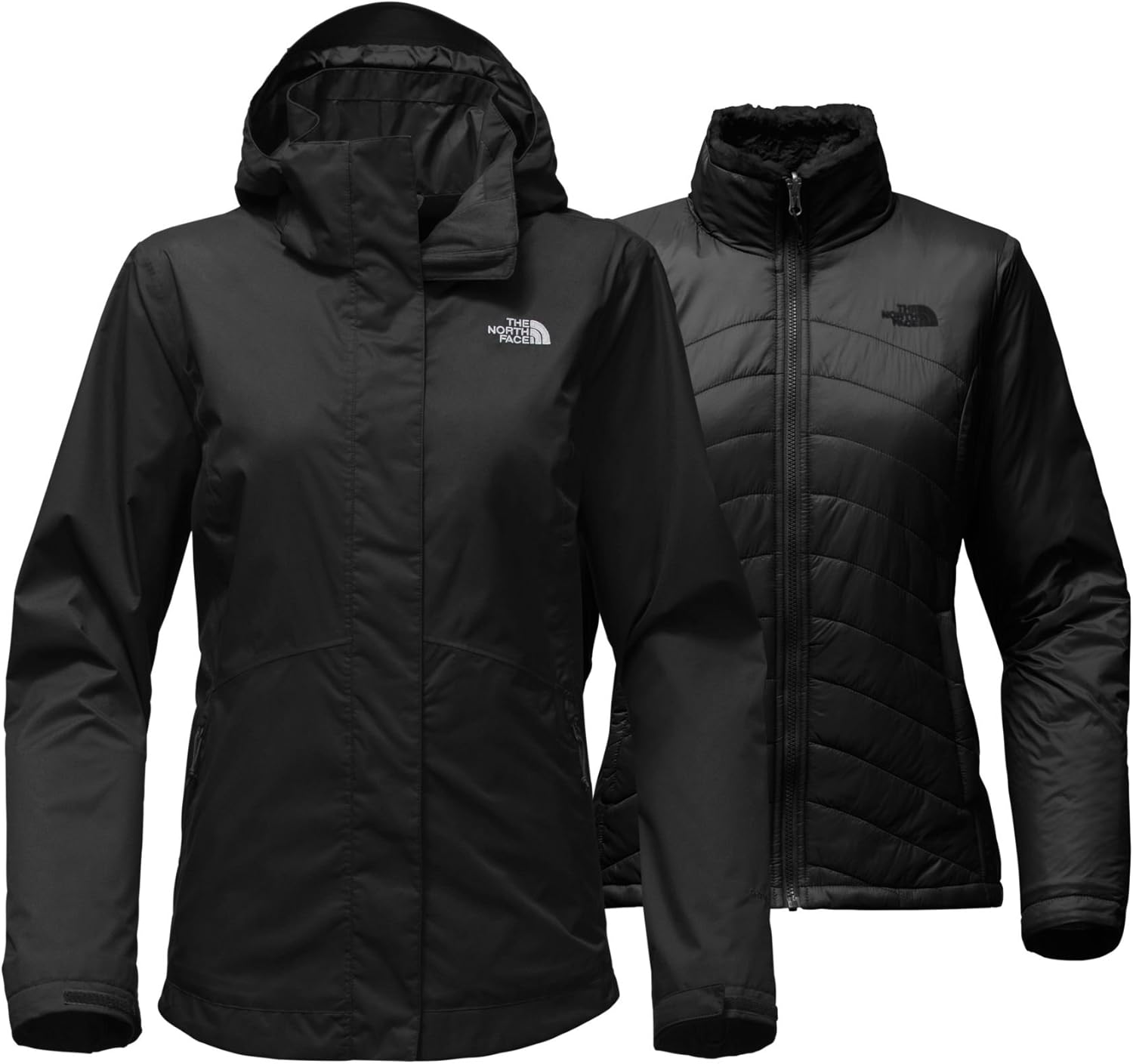 the north face women's mossbud swirl triclimate jacket