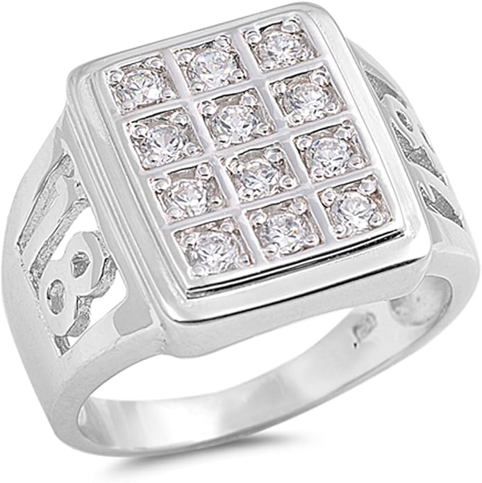 Prime Jewelry Collection Sterling Silver Women's Colorless