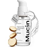 VEGREEN Vegan Nature Mucin Serum with 63% Wild Yam Phyto Mucin - Hydrating Glass Skin Serum for Face, Korean Skincare for Barrier Repair, Soothing & Radiance Boost, Cruelty-Free, 1.69 fl oz