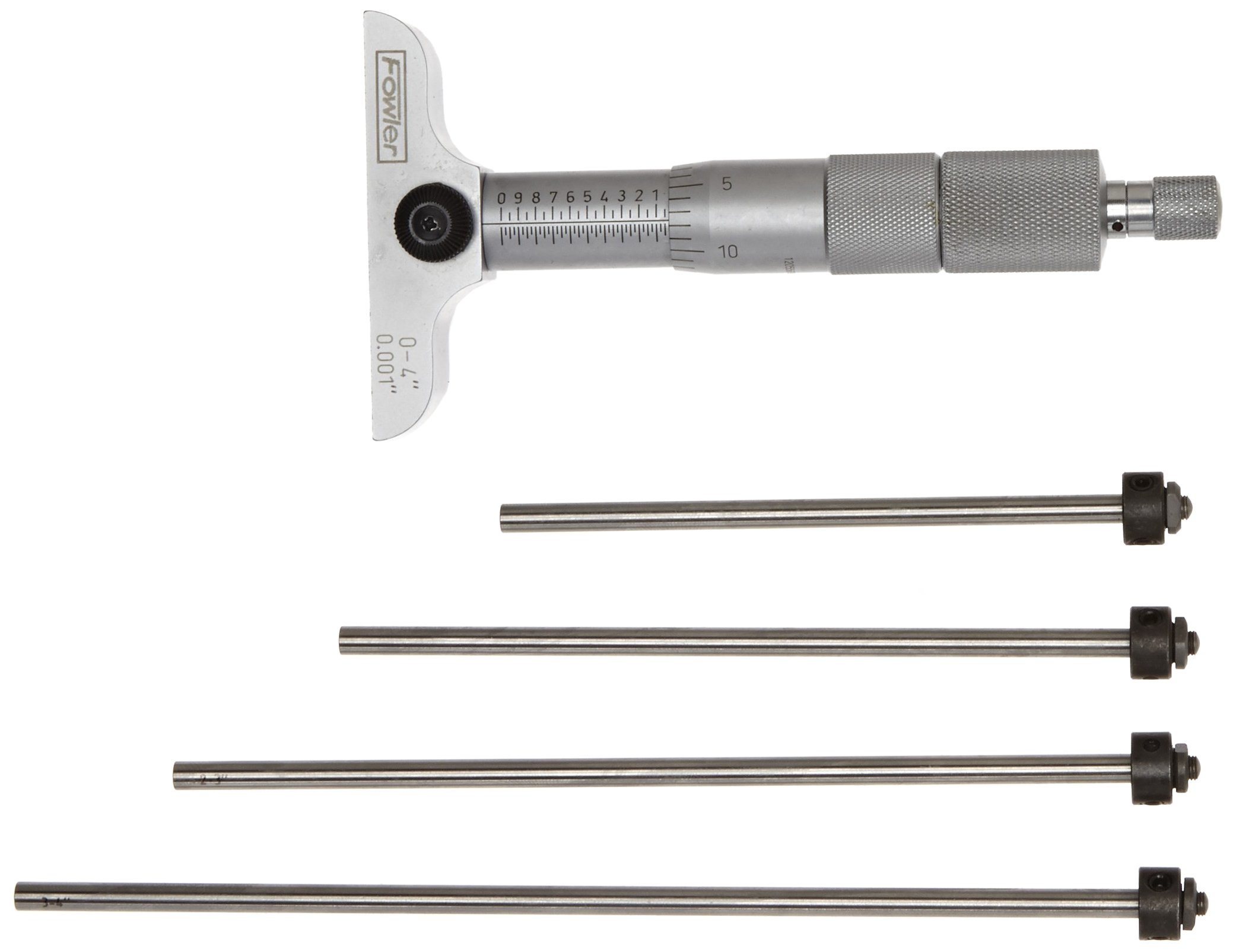 Fowler 52-225-110-0, Vernier Depth Micrometer With