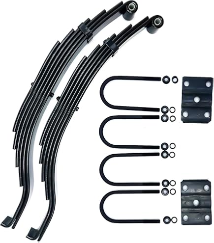 LIBRA 3500lb Single Trailer Axle Suspension Kit 1750lb Leaf Springs & Ubolt Kit In | Whizz Universal Joints & Parts - Foto 2