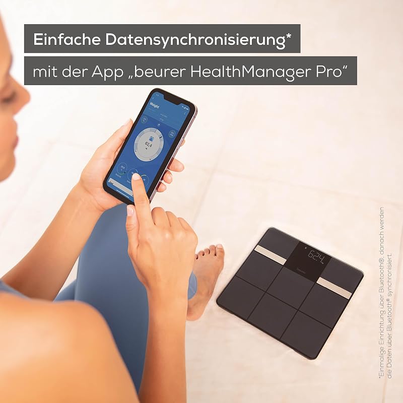 BF 450 Körperfettwaage mit App-Anbindung via Bluetooth