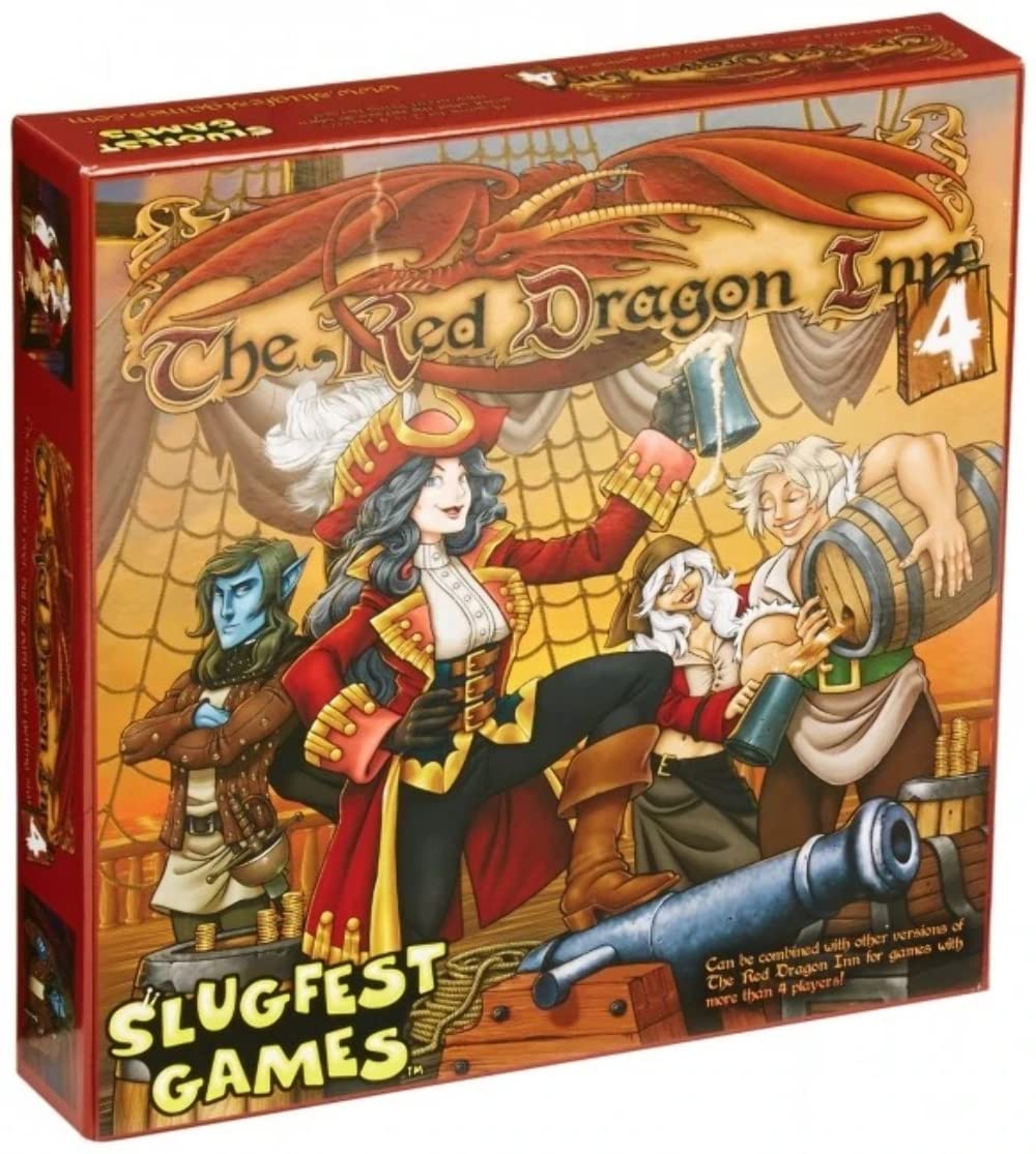 Photo 1 of Slugfest Games The Red Dragon Inn 4 Strategy Boxed Board Game Ages 13 & Up (SFG014)