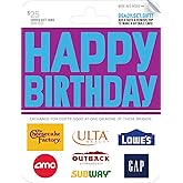 Happy Birthday Swap Gift Cards