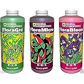 General Hydroponics GH Flora Series 32oz Quarts Trio FloraMicro FloraGrow FloraBloom