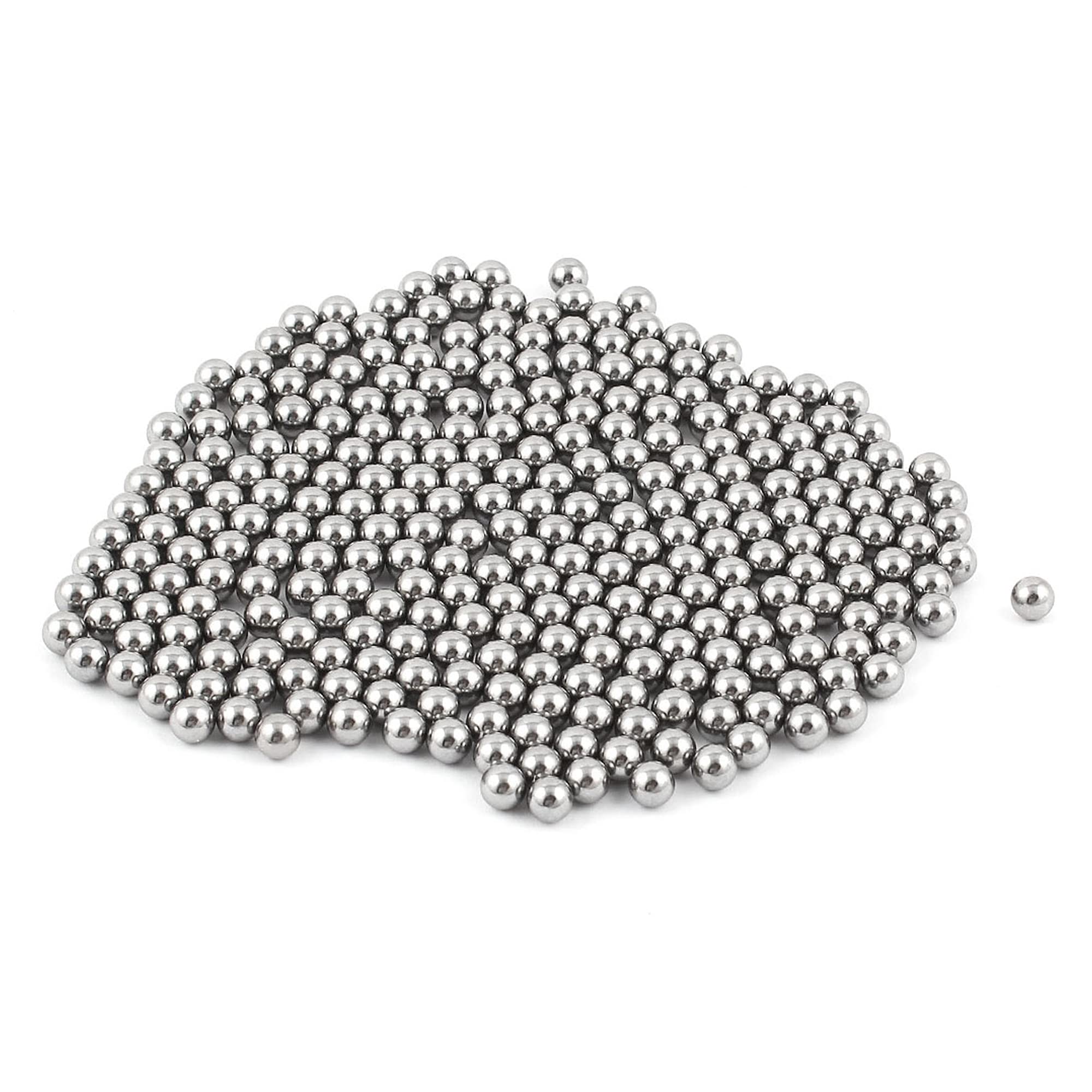sourcing map Bike Wheel Bearing Steel Balls Replacement 5.5mm Diameter 270 Pcs