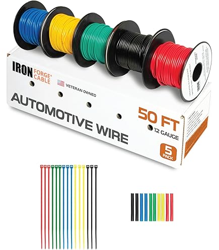 18 Gauge GXL Automotive Wire Assortment Pack - 13 Colors, 25 FT Each Color - Made In USA - Foto 12