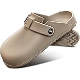 KEMISANT Women Clogs,Comfortable Mules Sandals Slippers Nurse Garden Shoes Unisex for Men Cushioned Support