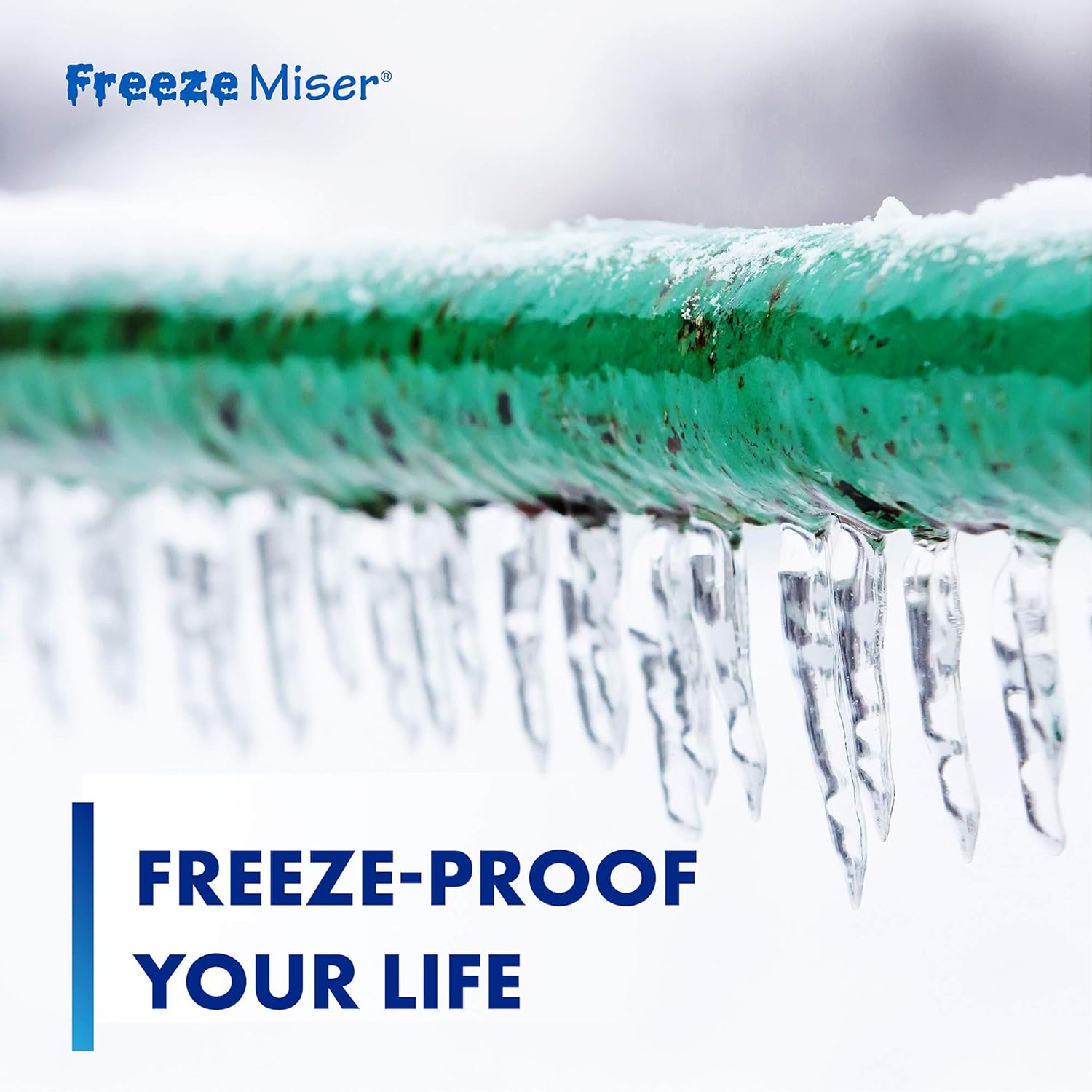 Freeze Miser - Outdoor Faucet Freeze Protection | Durable Replacement for Faucet Covers for Winter - Freeze Proof Outdoor Faucet Protector - Low Maintenance & Easy to Install - Saves Water: Home Improvement