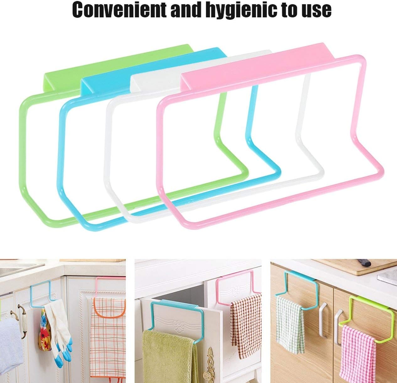 Toallero Barra Soporte para colgar Organizador de rieles ...