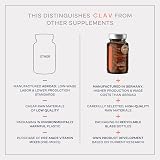 CLAV Organic Thyroid Support Capsules with Kelp Iodine Selenium 120 view 6