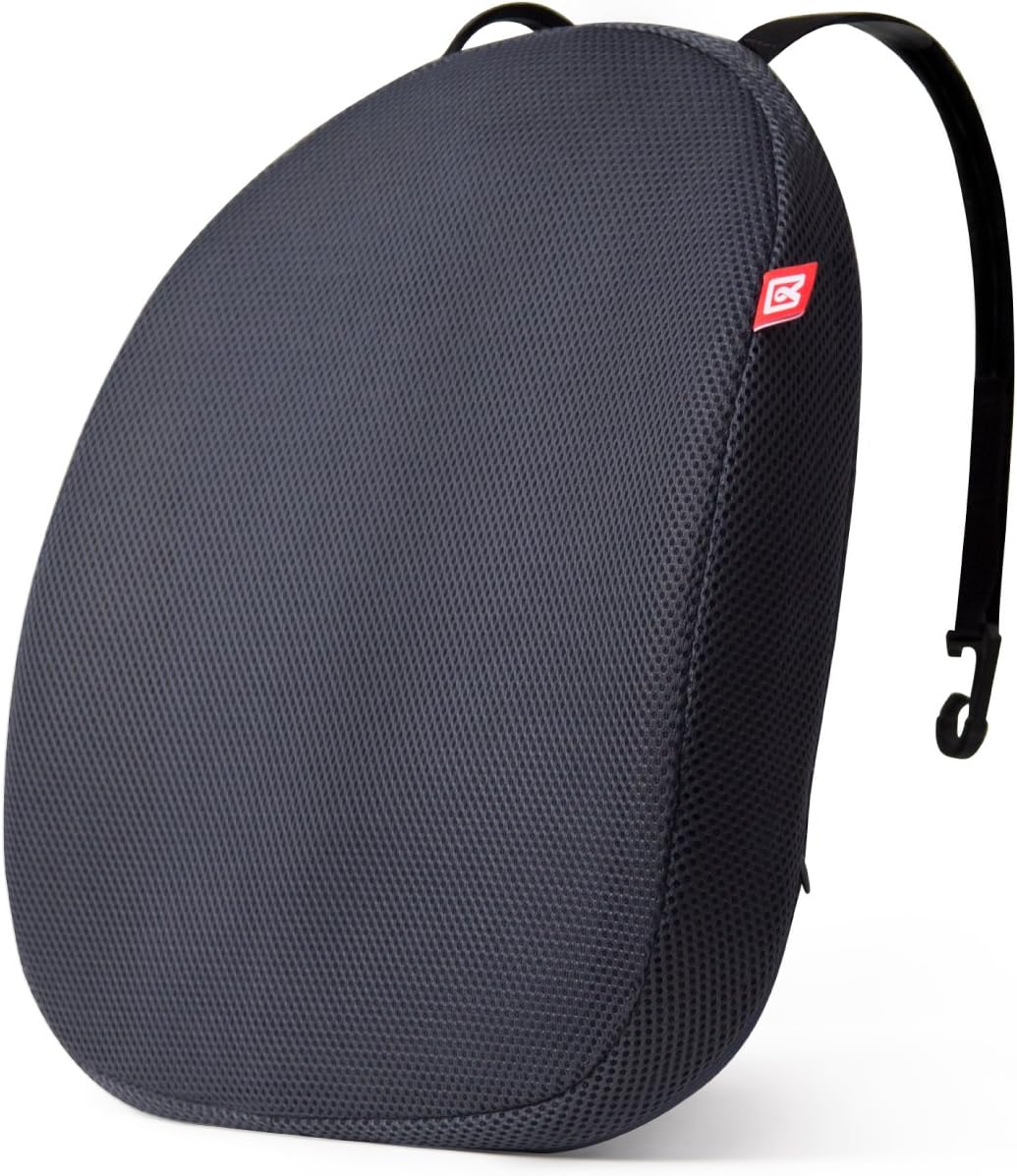 Lumbar Support Back Pain Cushion for Car - Cureback Drive (Cool gray)