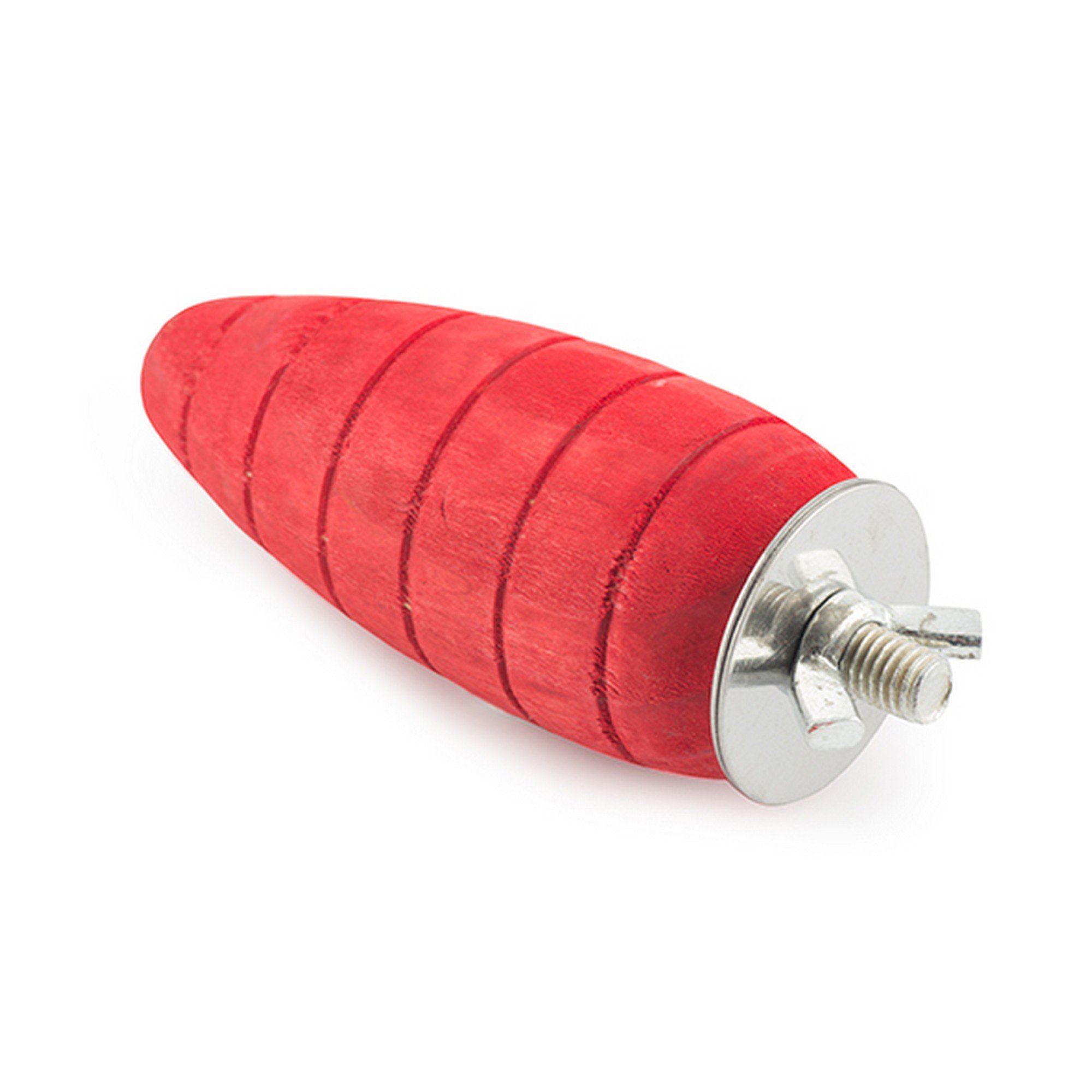 Ancol Wooden Gnawer Carrot Chew Toy, Small, 2-Piece, clear