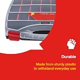 Amtech S6460 Storage Box 23 Compartments Screw Organizer with Removable Dividers view 3