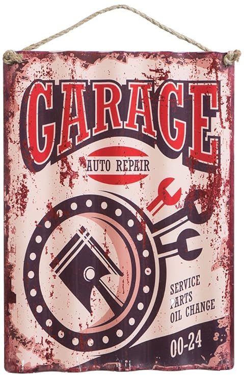 Möbel & Wohnen Nostalgie Metallschild Motor Oil Vintage Schild bluecats.com