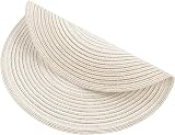 SHACOS Woven Round Placemats Set of 6 38 cm Heat Resistant Non-Slip view 4