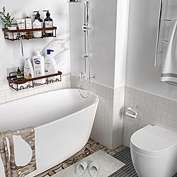 Moforoco Shower Caddy Shelf Organizer Rack, Self